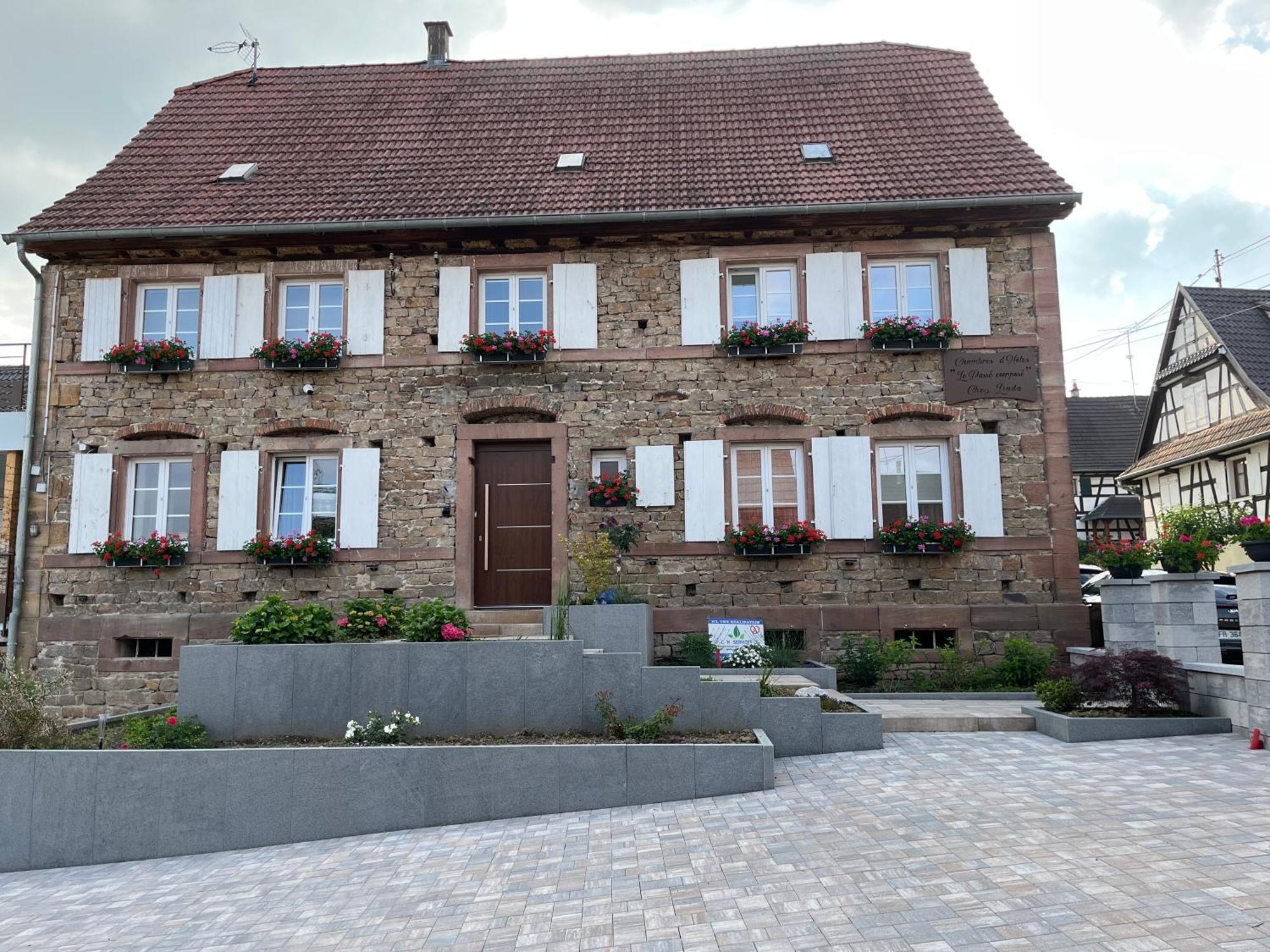 Chambres D'Hotes Chez Linda Stephane Le Passe Compose Preuschdorf Dış mekan fotoğraf